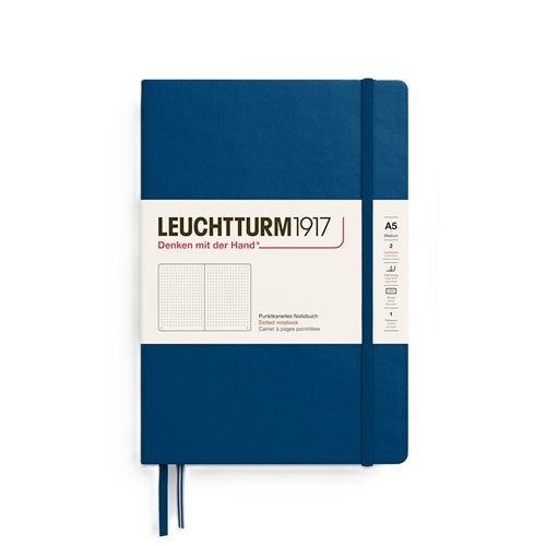 Leuchtturm1917 Leuchtturm1917 Notebook - Dotted, A5, Indigo