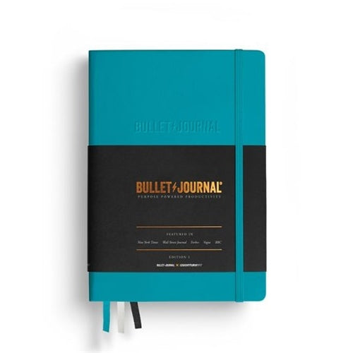 Leuchtturm1917 Leuchtturm1917 Notebook - Dotted Bullet Journal Edition 2, A5, Turquoise