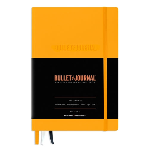 Leuchtturm1917 Leuchtturm1917 Notebook - Dotted Bullet Journal Edition 2, A5, Yellow