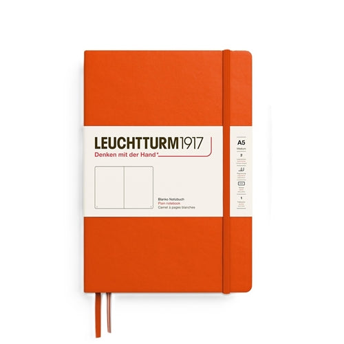 Leuchtturm1917 Leuchtturm1917 Notebook - Plain, A5, Pumpkin