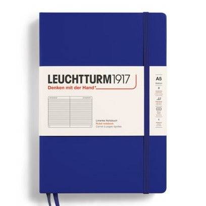 Leuchtturm1917 Leuchtturm1917 Notebook - Ruled, A5, Ink