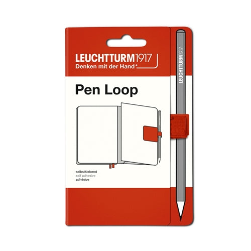 Leuchtturm1917 Leuchtturm1917 Pen Loop (Elastic Pen Holder) - Fox Red