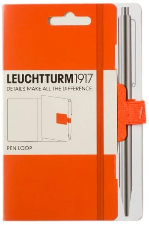 Leuchtturm1917 Leuchtturm1917 Pen Loop (Elastic Pen Holder) - Orange