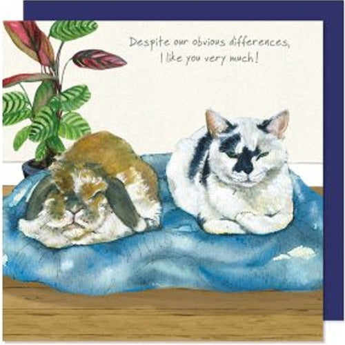 Little Dog Laughed Little Dog Laughed Greeting Card - Differences