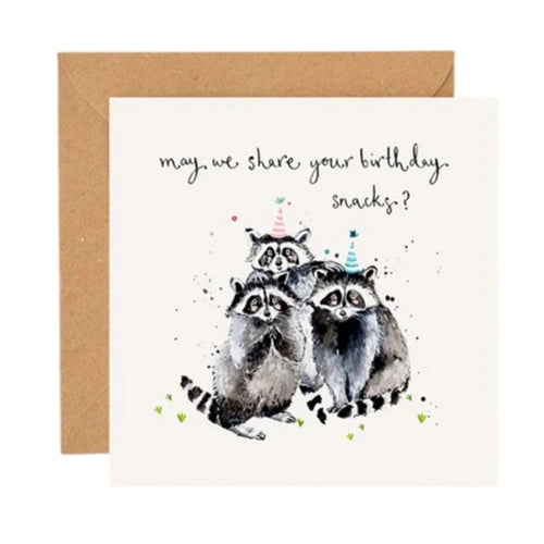 Louise Mulgrew Louise Mulgrew Birthday Card - Birthday Snacks