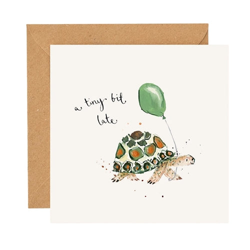 Louise Mulgrew Louise Mulgrew Birthday Card - Tiny Bit Late