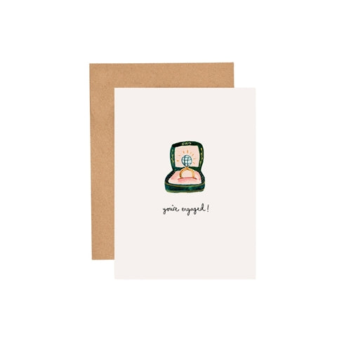 Louise Mulgrew Louise Mulgrew Mini Card - Engagement Ring