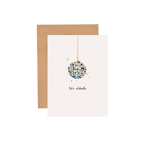 Louise Mulgrew Louise Mulgrew Mini Card - Let's Celebrate