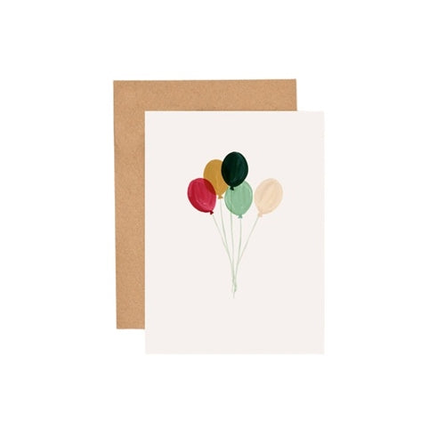 Louise Mulgrew Louise Mulgrew Small Card HB - Balloons