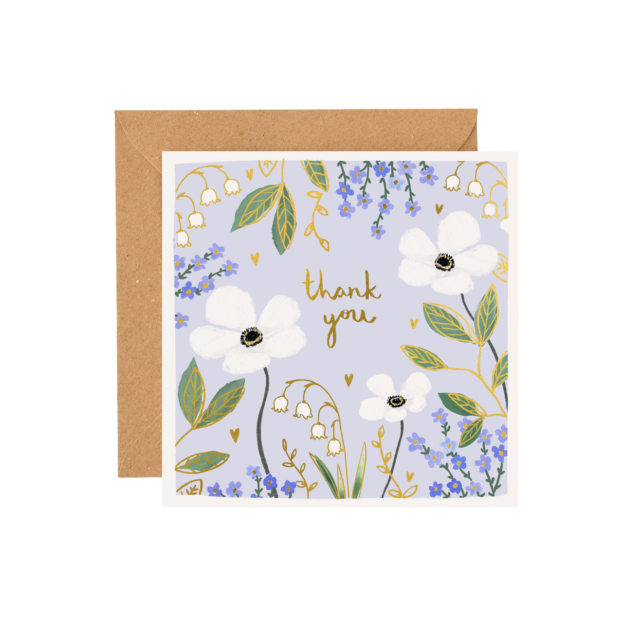 Louise Mulgrew Louise Mulgrew Wedding Card - Thank You, Flowers