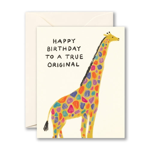 Love Muchly Love Muchly Birthday Card - Happy birthday to a true original.