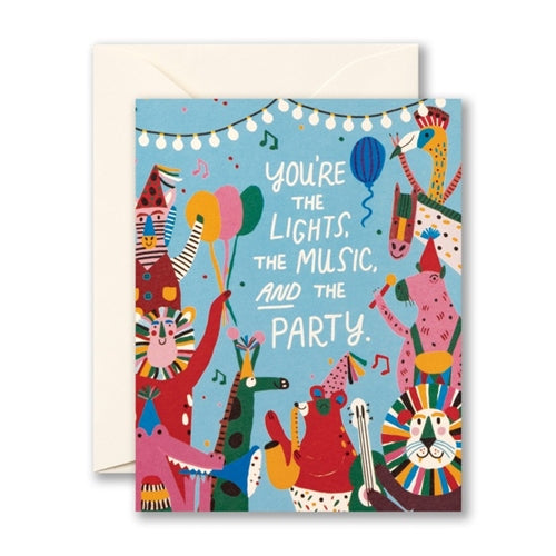 Love Muchly Love Muchly Birthday Card - You're the lights
