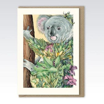 Marini Ferlazzo Marini Ferlazzo Greeting Card - Australian Adventure Collection, Koala