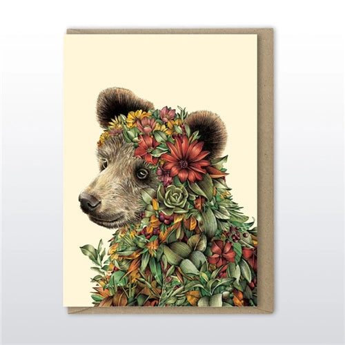 Marini Ferlazzo Marini Ferlazzo Greeting Card - Baby Animal Collection, Bear Cub