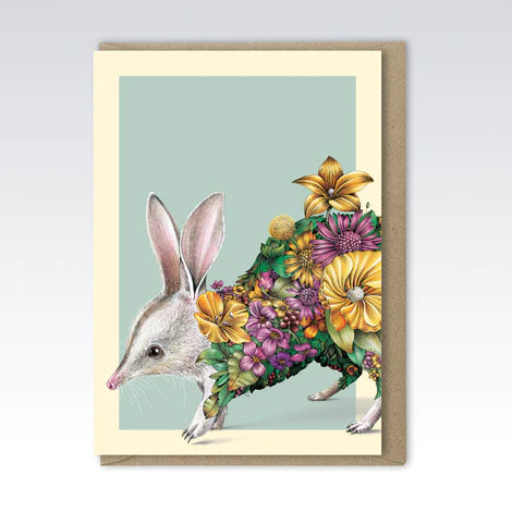 Marini Ferlazzo Marini Ferlazzo Greeting Card - Bushwalk Collection, Bilby