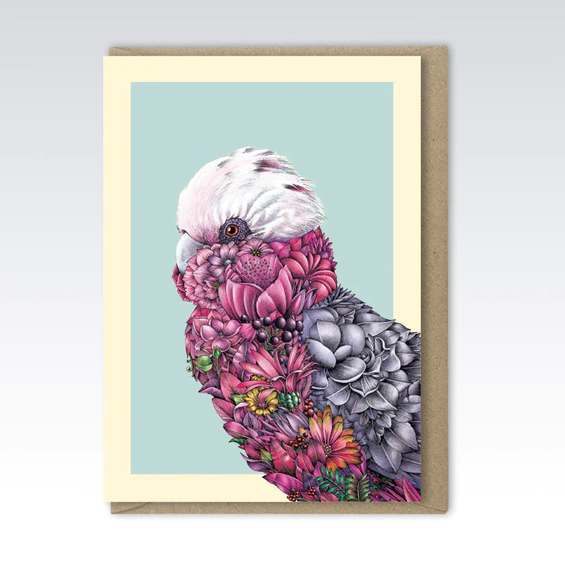 Marini Ferlazzo Marini Ferlazzo Greeting Card - Bushwalk Collection, Galah