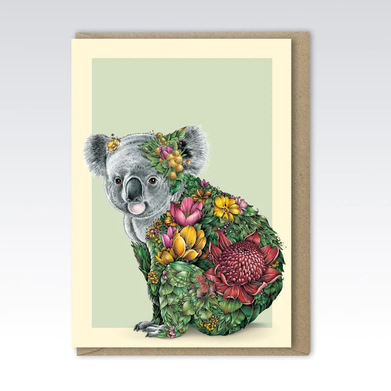 Marini Ferlazzo Marini Ferlazzo Greeting Card - Bushwalk Collection, Koala