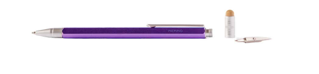 Memmo Memmo Metro Stylus Tool Pen - Purple