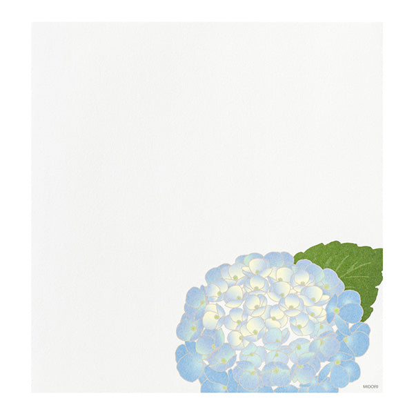 Midori Midori Kami Letter Set - Early Summer Series, Summer Flowers