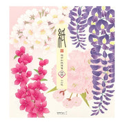 Midori Midori Kami Letter Set - Paper Series - Spring, Flowering Trees