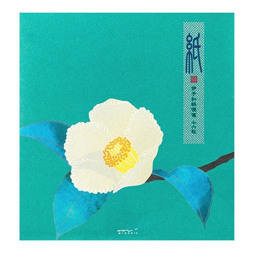 Midori Midori Kami Letter Set - Paper Series - Summer, Camelia