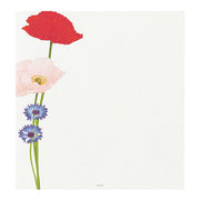 Midori Midori Kami Letter Set - Spring Series, Poppies