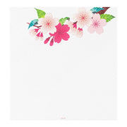 Midori Midori Kami Letter Set - Spring Series, Silk Cherry Blossoms