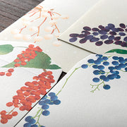 Midori Midori Kami Letter Set - Winter Series, Berries