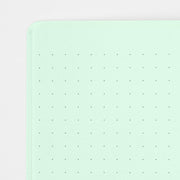 Midori Midori MD Colour Notebook - A5, Green, Dot Grid