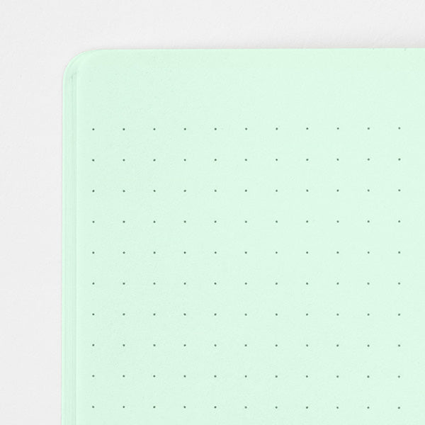 Midori Midori MD Colour Notebook - A5, Green, Dot Grid