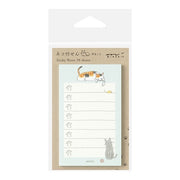 Midori Midori Sticky Notes - To Do List, Cats