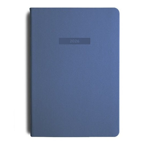 MiGoals 2026 Migoals Weekly + Notes Diary - A5, Soft Cover, Element Blue