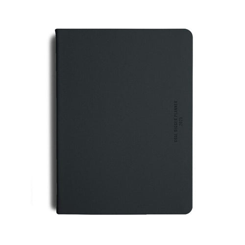 MiGoals MiGoals 2025 Softcover Diary - Daily, B5, Black