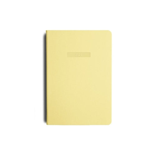 MiGoals MiGoals 2025 Softcover Diary - Weekly Notebook, Large, Lemon