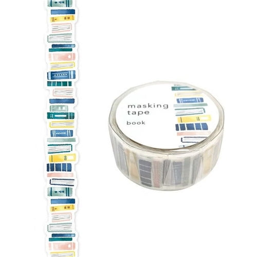 Mindwave Mindwave Die-Cut Washi Tape - Books