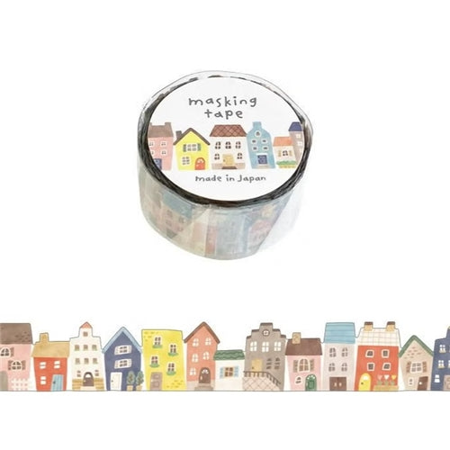 Mindwave Mindwave Die-Cut Washi Tape - Houses