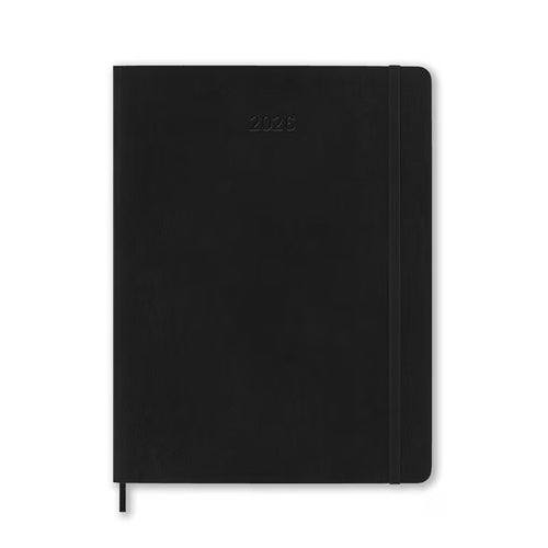 Moleskine 2026 Moleskine 12-Month Monthly Diary - Extra Large, Soft Cover, Black