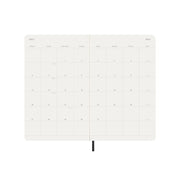 Moleskine 2026 Moleskine 12-Month Monthly Diary - Large, Soft Cover, Black