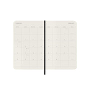 Moleskine 2026 Moleskine 12-Month Monthly Diary - Pocket, Soft Cover, Black