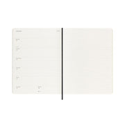 Moleskine 2026 Moleskine 12-Month Weekly Notebook Diary - Extra Large, Soft Cover, Black