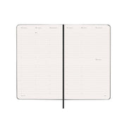 Moleskine 2026 Moleskine 12-Month Weekly Vertical Diary - Large, Hard Cover, Black
