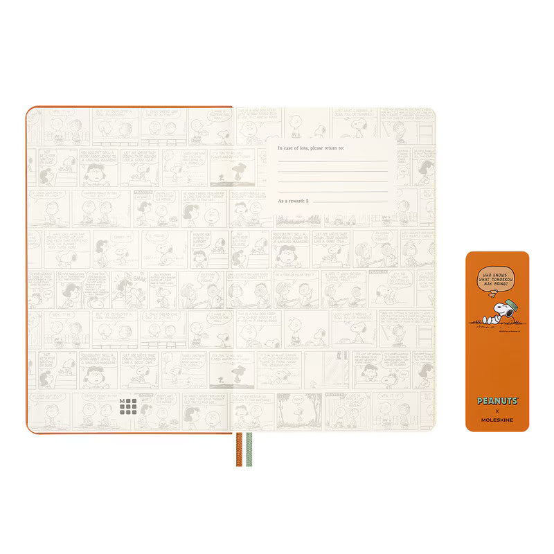 Moleskine 2026 Moleskine "Snoopy Tomorrow" 12-Month Weekly Notebook Diary - Large, Hard Cover