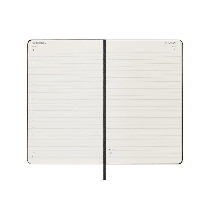 Moleskine Moleskine 2025 Hardcover Diary - Daily, Pocket, Black