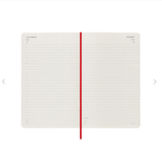 Moleskine Moleskine 2025 Softcover Diary - Daily, Large, Red