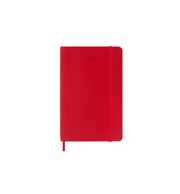 Moleskine Moleskine 2025 Softcover Diary - Daily, Pocket, Red