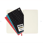 Moleskine Moleskine 2025 Softcover Diary - Daily, Pocket, Red