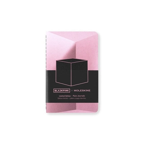 Moleskine Moleskine Cahier Notebook - Plain, Pocket, Limited Edition Blackpink, Set of 4