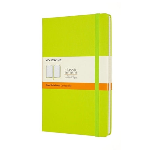 Moleskine Moleskine Hard Cover Notebook - Ruled, Extra Large, Lemon Green