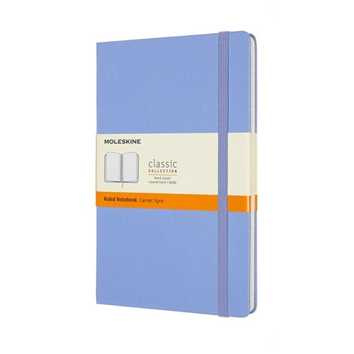 Moleskine Moleskine Hard Cover Notebook - Ruled, Large, Hydrangea Blue