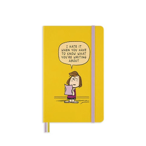 Moleskine Moleskine Hard Cover Notebook - Ruled, Large, Limited Peanuts Edition, Patty